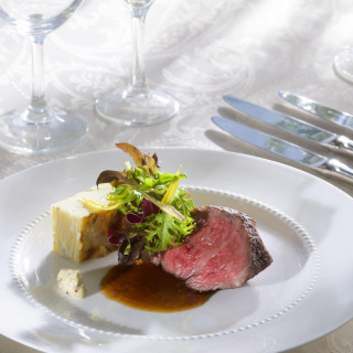 牛ロースのステーキ