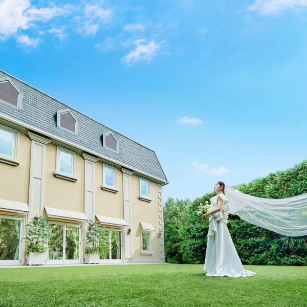 プライベートガーデンでの撮影も大人気♪全館をまるごと贅沢に使って撮影ができる特別なプランが登場!