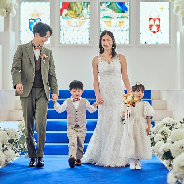 お子様のお披露目会も兼ねたアットホームパーティーに♪お打ち合わせで一緒に演出を考えていきましょう！