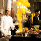 AMフェアならシェフ演出体験＆料理グレードアップ特典付き