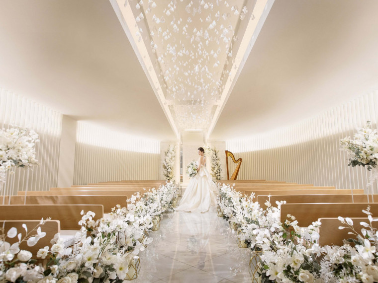 【チャペルグランドリニューアル】花嫁姿を美しく彩る迎賓館