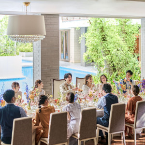 家族でゆっくり過ごすお食事会♪和洋折衷料理で安心のお食事を！