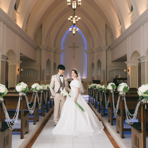 下見した会場の写真