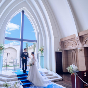 挙式のみのプランもご用意＊最短挙式1ヶ月前～でもOK！