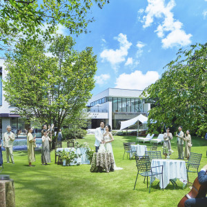 大自然をバックにアットホームなセレモニーを|AMANDAN RISE ～アマンダンライズ～の写真(56029658)