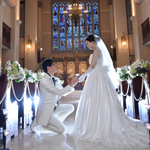 ブルーミントンヒルでは前撮り時のプロポーズも可能です。|ブルーミントンヒルの写真(54978982)