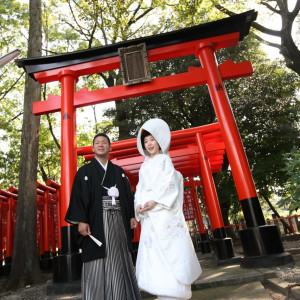 ＃川原神社 ＃前撮り|川原神社（produce by ウエディングマルシェ）の写真(1506606)