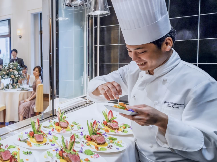 【婚礼料理フェスティバル大阪1位受賞★】招待されたい会場です