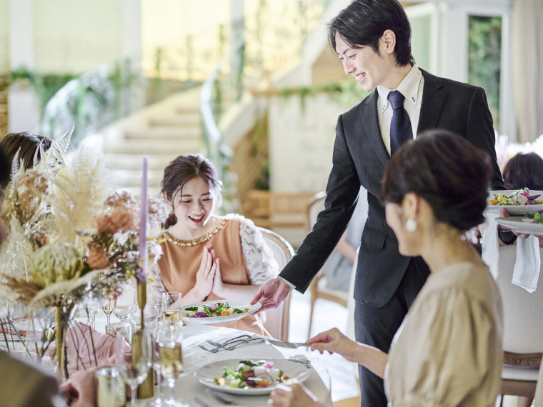 口コミでも評判のお料理なのでゲストも大満足