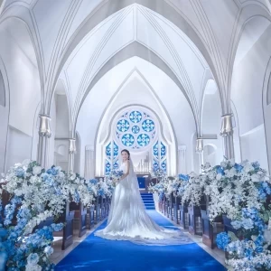 残1\花嫁体験&170万優待/青の大聖堂×白亜W★Amazon1.5万