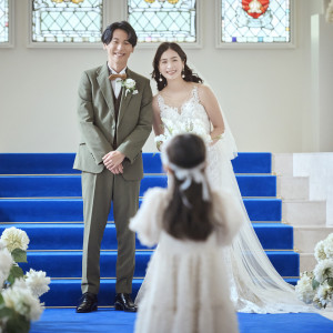 【パパママキッズ婚】リングガール*|アニヴェルセル白壁の写真(51951337)
