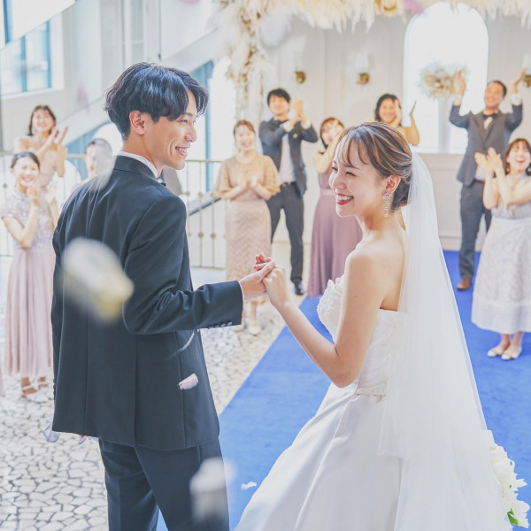 おふたり＋大切な家族のペットと一緒に結婚式が叶う＊全天候型施設だからふたりも大切な家族もゲストも安心