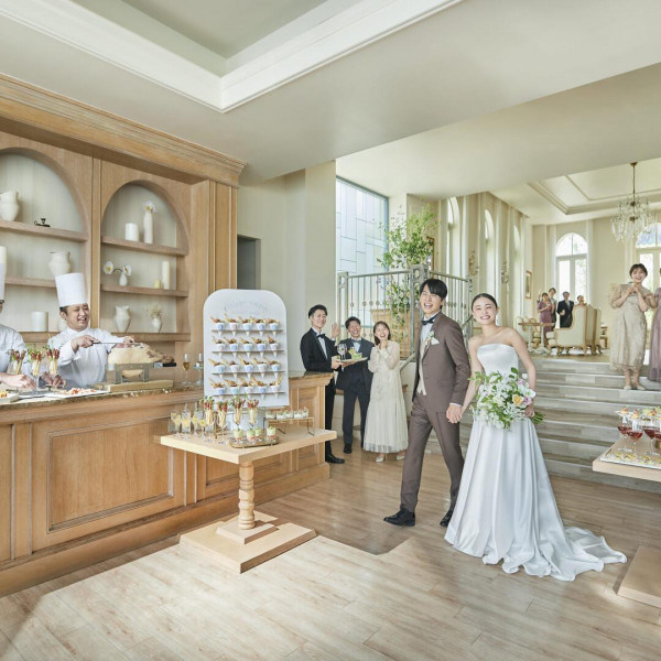 「全天候型」の施設だからどんな天候でも100%楽しめる◆アフターセレモニーの時間も専用ブースもご用意