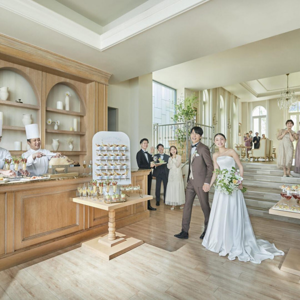 「全天候型」の施設だからどんな天候でも100％楽しめる◆アフターセレモニーの時間も専用ブースもご用意