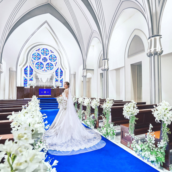 「県内最大級の大聖堂」は圧巻◆一生の思い出に残る結婚式を。