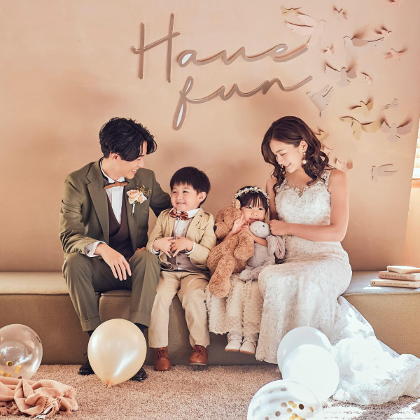 キッズスペースのほかに、授乳室も完備◎おふたりがお子様連れでも安心な施設だからママさんゲストも安心！