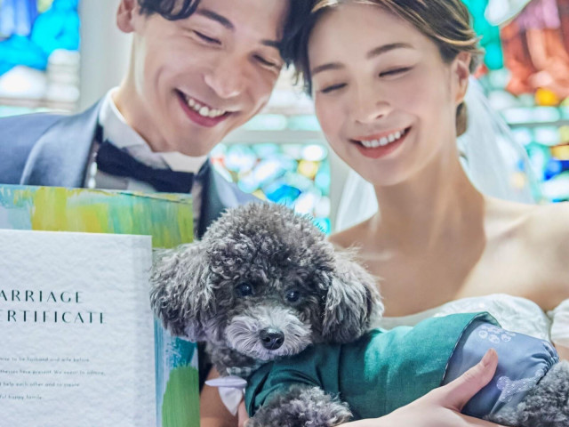 ”ペット婚“で選ばれるアニヴェルセル白壁