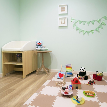 ベビールームが新設されたので、小さいお子様ゲストが多いおふたりも安心♪|アニヴェルセル白壁の写真(1015949)