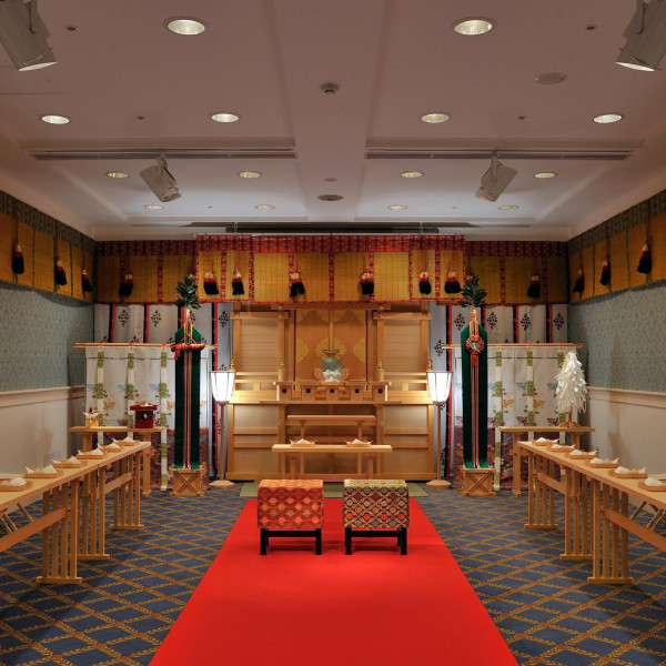 ホテル内での神前挙式