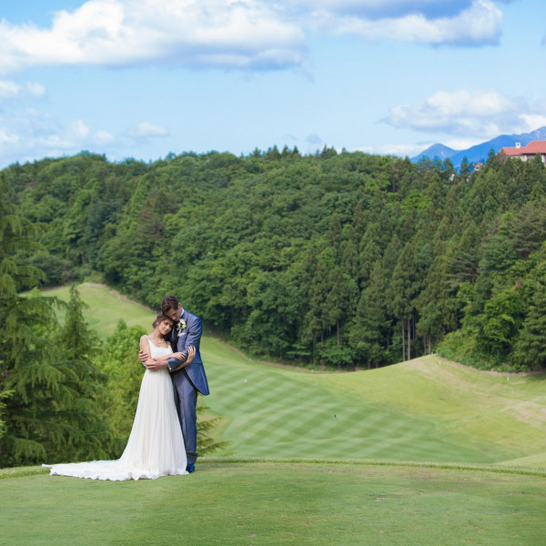 広大な自然の中で出来る前撮り