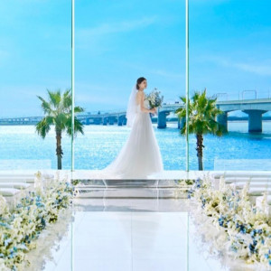 当館人気NO.1◆憧れ絶景挙式×豪華コース試食*GIFT1万＆挙式0円