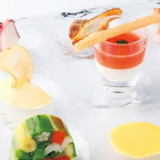 季節の野菜で仕上げたオードヴルヴァリエ “パレットスタイル”