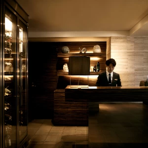 ゲストを迎えるのは上質な雰囲気漂うレセプション|SCAPES THE SUITE（スケープスザスィート）の写真(32277719)