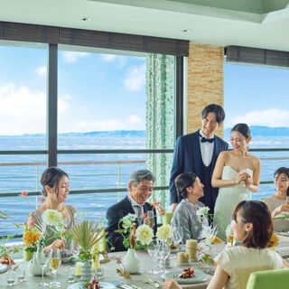 HP限定【6名~貸切可◇家族婚】碧の絶景リゾート×全館見学×絶品試食