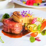 【来館特典】結婚式当日さながらの豪華無料コース試食!【成約特典】挙式料(全額)100%OFF!