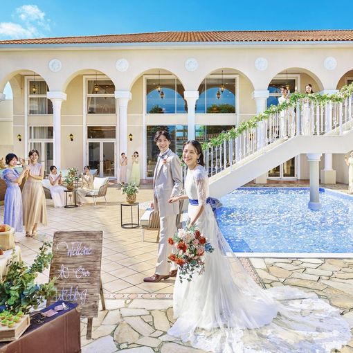 ララシャンス迎賓館(宮崎)の結婚式の公式写真（1枚目）