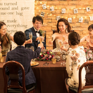 【少人数フェア】最短1ヶ月で叶う家族会食&小さな披露宴!