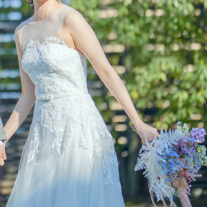 ドレスに合わせて決められるブーケ！|ヒルズスィーツ宇都宮ブリーズテラスの写真(22778316)