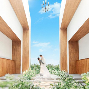 《連休SP☆最大150万特典》空のチャペル最新演出体験豪華試食