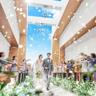 \最大150万優待+選べるGIFT/空チャペル×貸切邸宅×絶品和牛試食