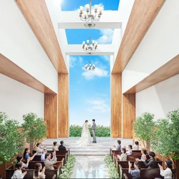 唯一無二の空のチャペルでかけがえのないひとときを・・