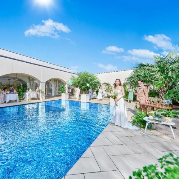 真夏にぴったりのセイシェルのプールガーデン完備♪アットホームな1日をお届け♪