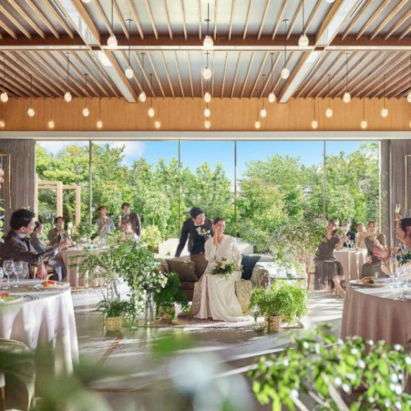 貸切ガーデン付きで過ごし方の幅を広くご提案可能！