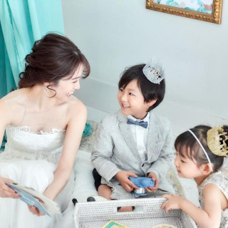 マタニティウエディングはもちろん、お子様とご一緒のウエディングも素敵な思い出に…☆