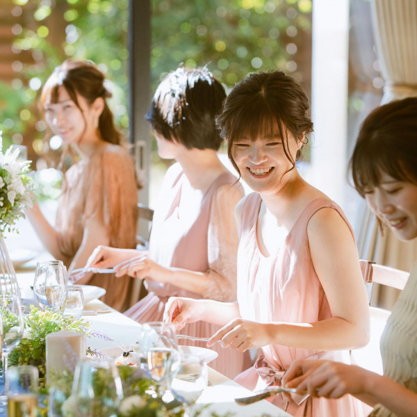 レストランウェディングならではの美食を楽しみながら会話の弾むパーティを♪