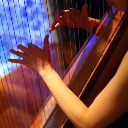 ハープの優しい音色が感動をより一層高めます。|ウエディングレストラン ジュレの写真(613821)