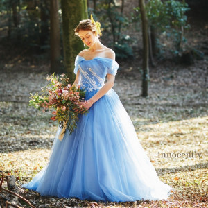 Something blue…幸せをもたらすブルーのドレスを身に着けて|ルーデンス立川ウエディングガーデンの写真(3829455)