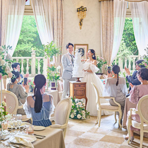 和牛試食×ステンドグラスチャペル×パーティ見学×newyearフェア