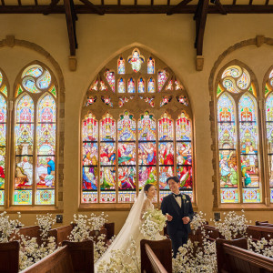 【11/22～24・連休限定！自然と美食で叶う上質×憧れウエディング体験フェア実施】詳しくはフェアページへ！|那須高原 ミッシェルガーデンコート/那須高原セント・ミッシェル教会の写真(54143362)