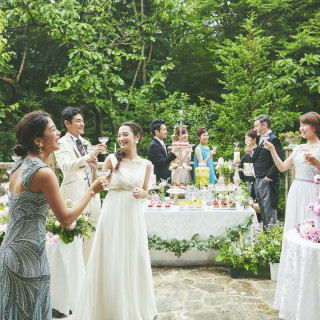【パーティのみもOK!】 ガーデンパーティ×試食×カジュアル婚フェア