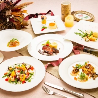 那須黒毛和牛を含むイタリアンコース無料試食フェアも毎月開催しております。