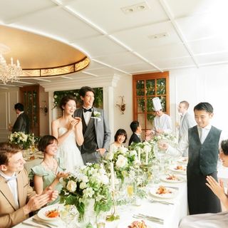 【2名~可】少人数W*挙式×会食プラン◆チャペル体験&特選牛試食