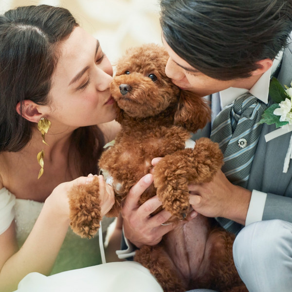 大切なご家族と＊ペットと一緒の結婚式も可能◎
