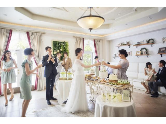 結婚式のイメージをVTRで紹介