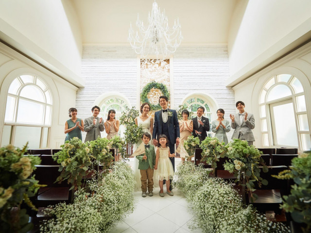 結婚式のイメージをVTRで紹介