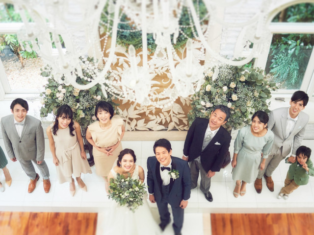 1日1組限定の貸切ウェディングでゲストとゆっくり贅沢な時間が過ごせる
